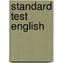 Standard Test English
