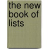 The New Book of Lists door David Wallechinsky