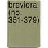 Breviora (No. 351-379)