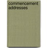 Commencement Addresses by University of Michigan