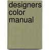 Designers Color Manual door Banks Fraser