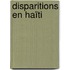 Disparitions en Haïti