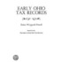 Early Ohio Tax Records