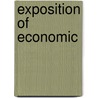 Exposition Of Economic door William Morton Halbert