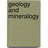 Geology And Mineralogy door William Pickering