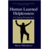 Human Learned Helpless by PhD Mario Mikulincer