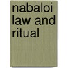 Nabaloi Law And Ritual by Claude Russell Moss