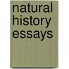 Natural History Essays door Charles Waterton