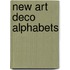 New Art Deco Alphabets