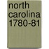 North Carolina 1780-81