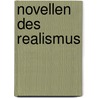Novellen des Realismus door Stefan Schweizer