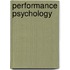 Performance Psychology