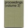 Proceedings (Volume 3) door Southern Commercial Congress