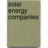 Solar Energy Companies door Not Available
