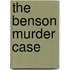 The Benson Murder Case