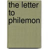 The Letter to Philemon by Joseph A. Fitzmyer