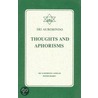 Thoughts And Aphorisms by Sri Aurobindo