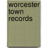 Worcester Town Records