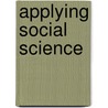 Applying Social Science door David Byrne