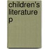 Children's Literature P