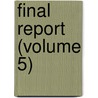 Final Report (Volume 5) door New Jersey Geological Survey