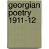 Georgian Poetry 1911-12