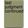 Last Judgment Continued by Emanuel Swedenborg