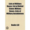 Lists of Military Bases by Not Available
