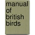 Manual Of British Birds