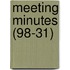 Meeting Minutes (98-31)