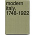 Modern Italy, 1748-1922