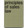 Principles of Sales Law door Robert S. Summers