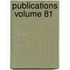 Publications  Volume 81 door Presbyterian Church in Publication