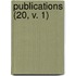 Publications (20, V. 1)