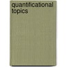 Quantificational Topics by Cornelia Endriss