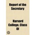 Report of the Secretary