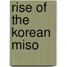 Rise Of The Korean Miso door Yang Joung