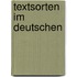 Textsorten im Deutschen