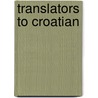 Translators to Croatian door Not Available
