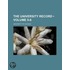 University Record (5-6)