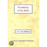 Vocabulary Of The Bible door Jean-Jacques Von Allmen