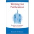 Writing For Publication