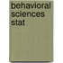 Behavioral Sciences Stat