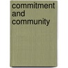 Commitment and Community door Rosabeth Moss Kanter