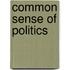 Common Sense of Politics