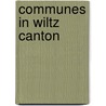 Communes in Wiltz Canton by Not Available