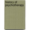 History of Psychotherapy door John C. Norcross