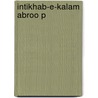 Intikhab-e-kalam Abroo P by Zafar Iqbal