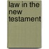 Law in the New Testament