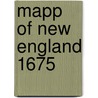 Mapp Of New England 1675 door J. Krieger